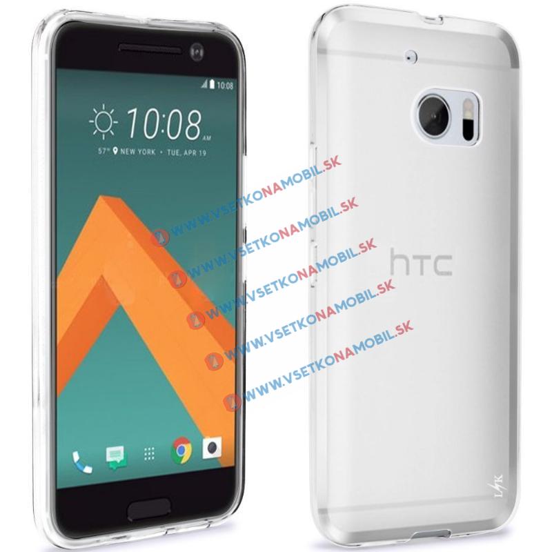 Silikonski Ovitek HTC Lifestyle 10 Transparent