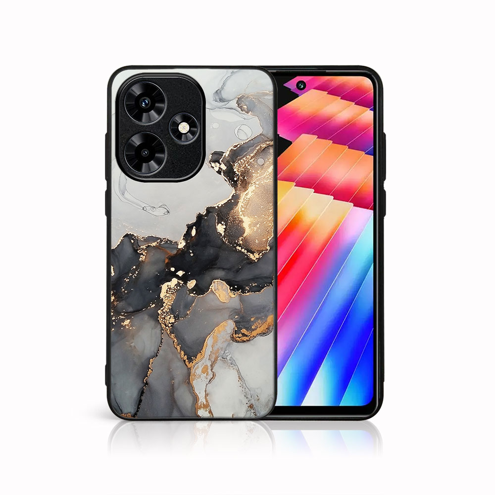 MY ART Zaščitni Pokrov Za Infinix Hot 30 GREY MARBLE (140)