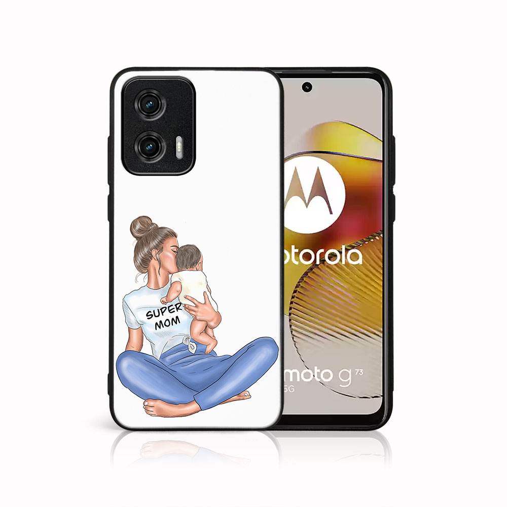 MY ART Zaščitni Pokrov Za Motorola Moto G73 5G SUPERMOM (112)