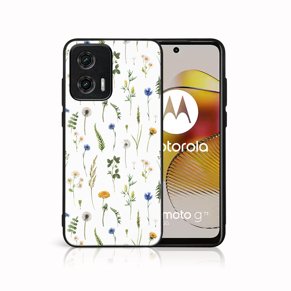 MY ART Zaščitni Pokrov Za Motorola Moto G73 5G WILDFLOWER (153)