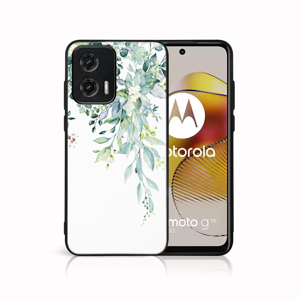 MY ART Zaščitni Pokrov Za Motorola Moto G73 5G GREENERY (155)