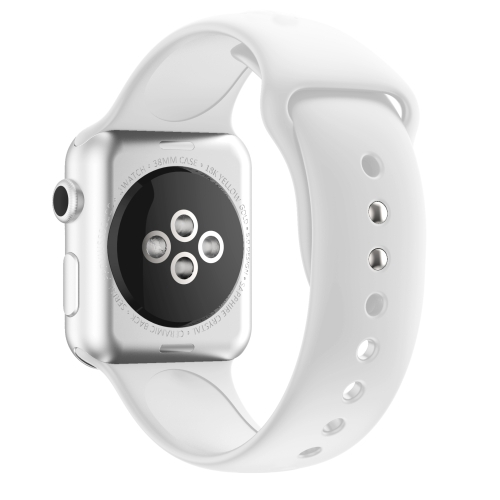 Pašček Apple Watch 9 / 8 / 7 (45 Mm) / 6 / SE / 5 / 4 (44 Mm) / 1, 2, 3 (42 Mm) Bel