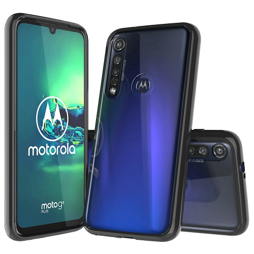 SHOCK Extra Vzdržljiv črn Ovitek Motorola Moto G8 Plus