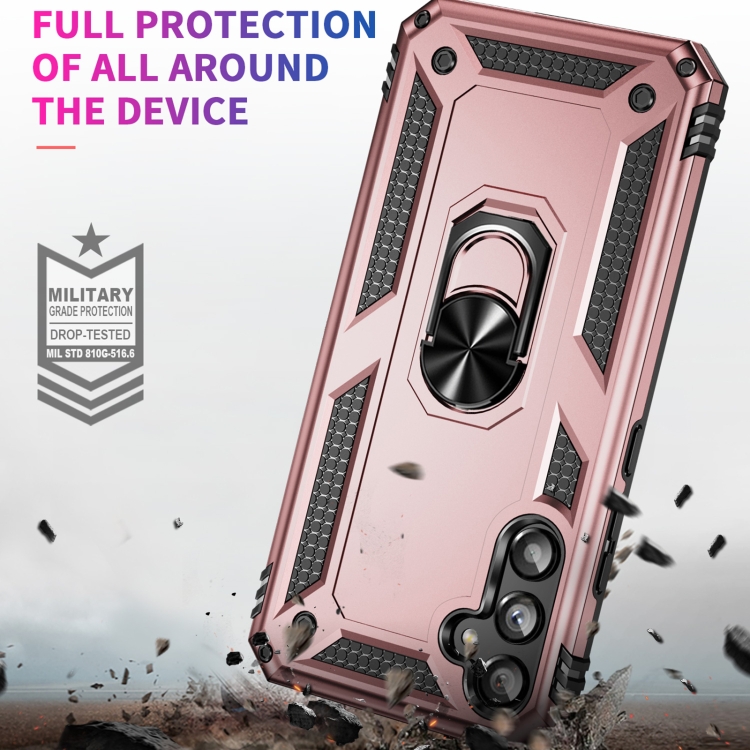 RING Etui Z Držalom Za Samsung Galaxy A34 5G Pink