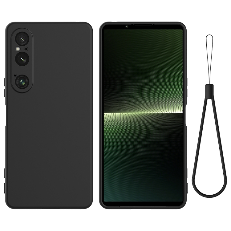 RUBBER Zaščitna Torbica Za Sony Xperia 1 VI črna