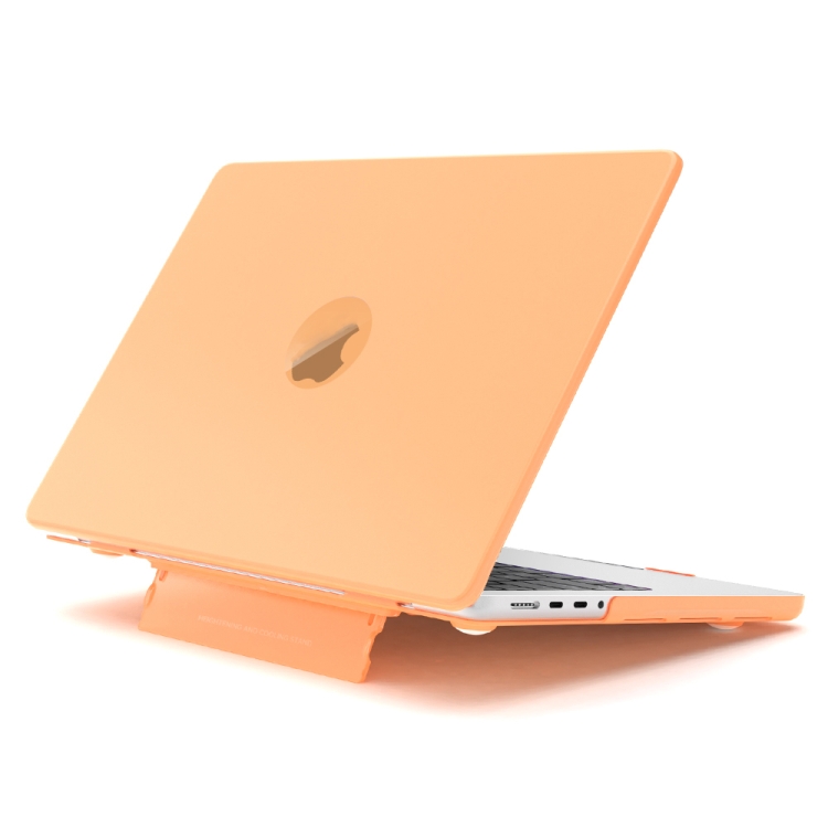 Ovitek FROST Za Macbook Pro 13 A1708 / A1706 /A1989 / A2159 / A2289 / A2251 / A2338 Oranžen