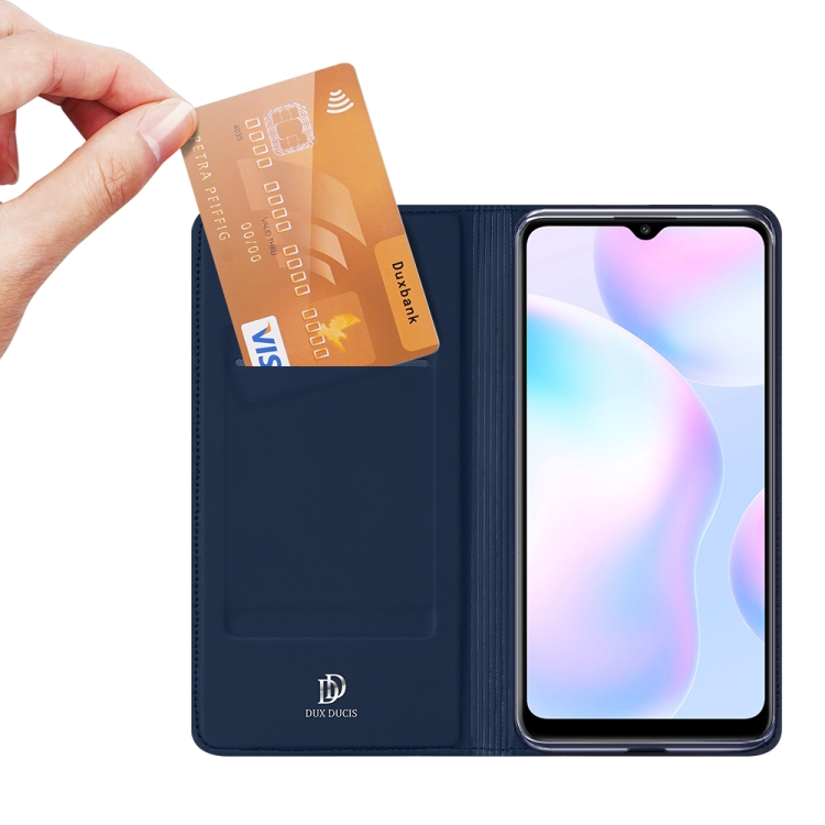 DUX Ovitek Za Denarnico Xiaomi Redmi 9A / 9AT Moder