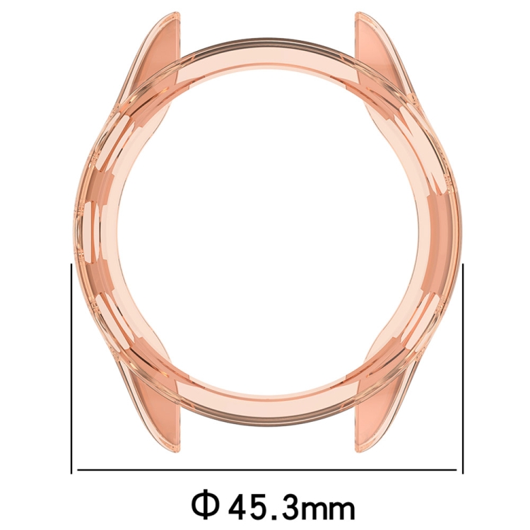 TPU HALF OVITEK Ovitek Za Garmin Forerunner 165 / 165 Music Oranžna