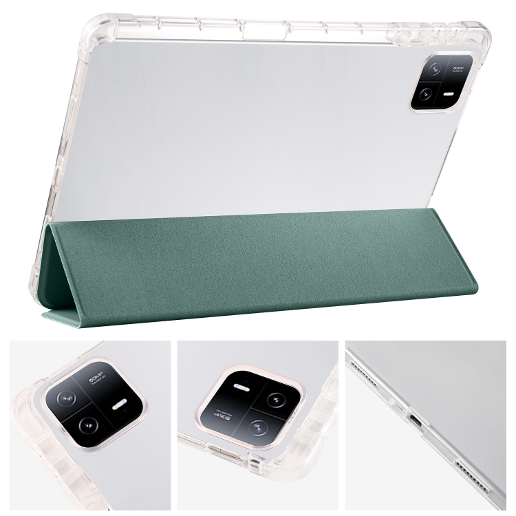 CRYSTAL Preklopna Torbica Apple IPad Pro 11 2024 Temno Zelena