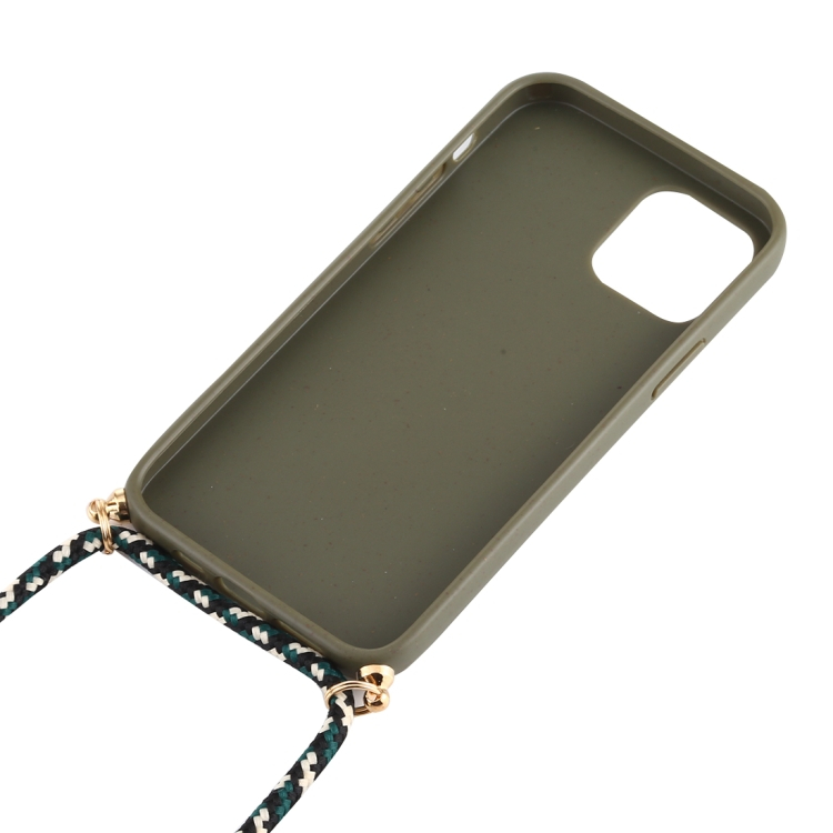 ROPE Ovitek Z Vrvico Apple IPhone 12 / 12 Pro Temno Zelen