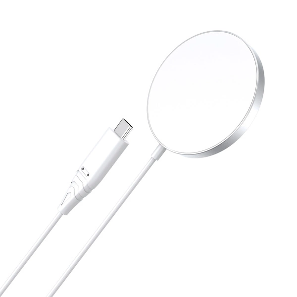 Brezžični Polnilnik CHOETECH T518 15 W Z MagSafe Belo-srebrno