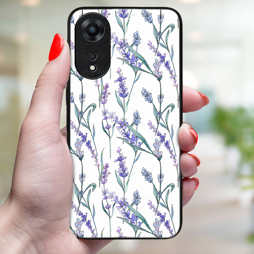 MY ART Zaščitni Pokrov Za Oppo A78 LAVENDER (157)