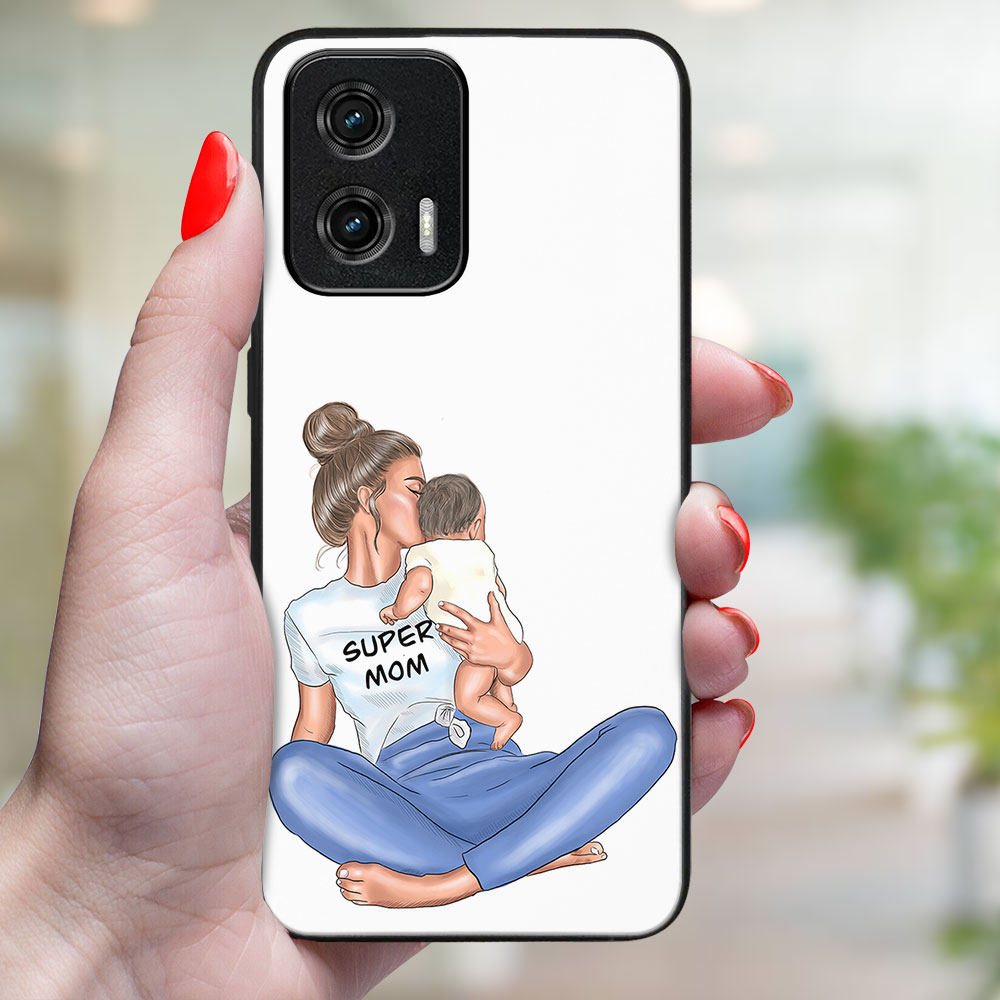 MY ART Zaščitni Pokrov Za Motorola Moto G73 5G SUPERMOM (112)