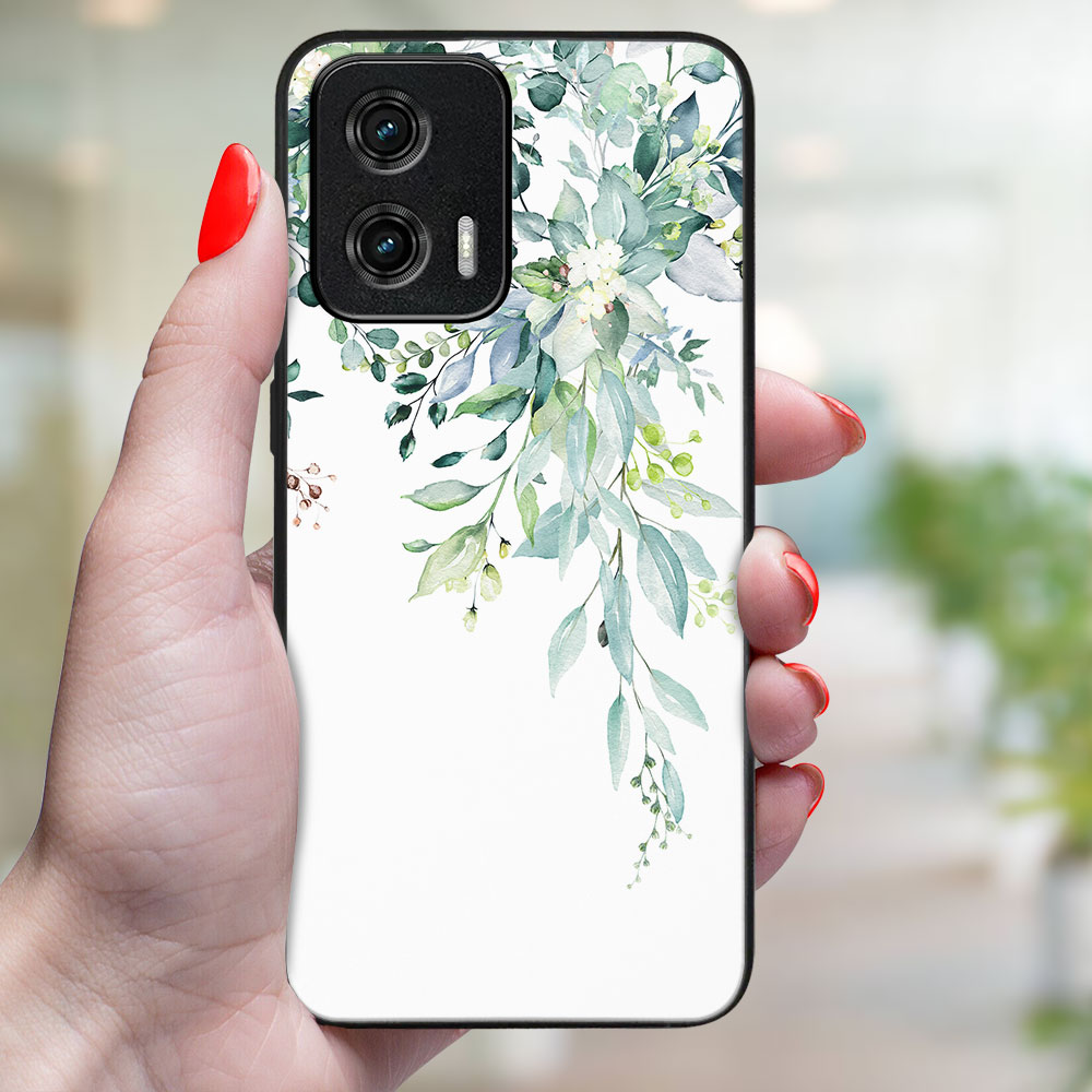 MY ART Zaščitni Pokrov Za Motorola Moto G73 5G GREENERY (155)