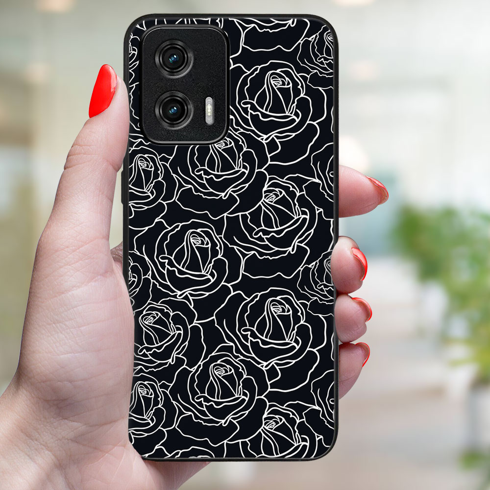 MY ART Zaščitni Pokrov Za Motorola Moto G73 5G ROSES (172)