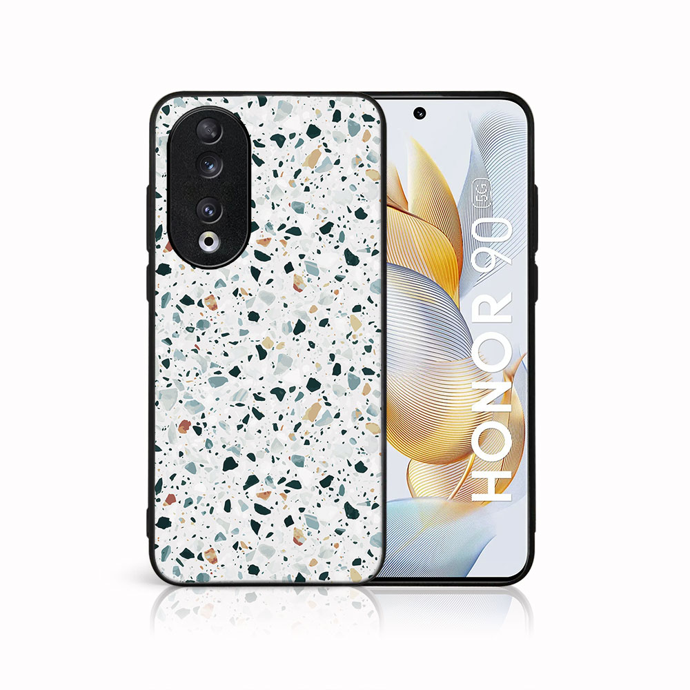 MY ART Zaščitni Pokrov Za Honor 90 5G GREY TERRAZZO (163)