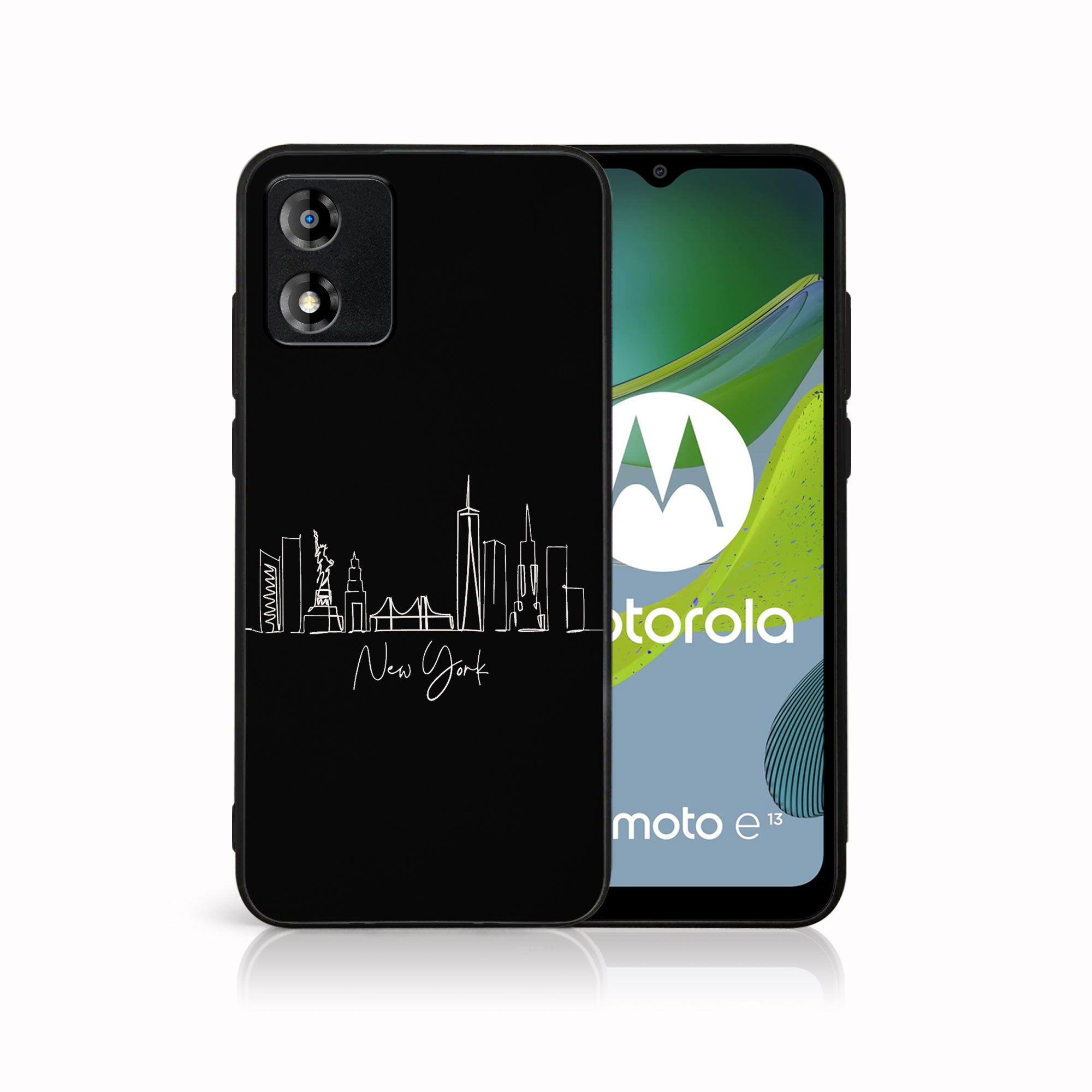 MY ART Zaščitni Pokrov Za Motorola Moto E13 NEW YORK (207)