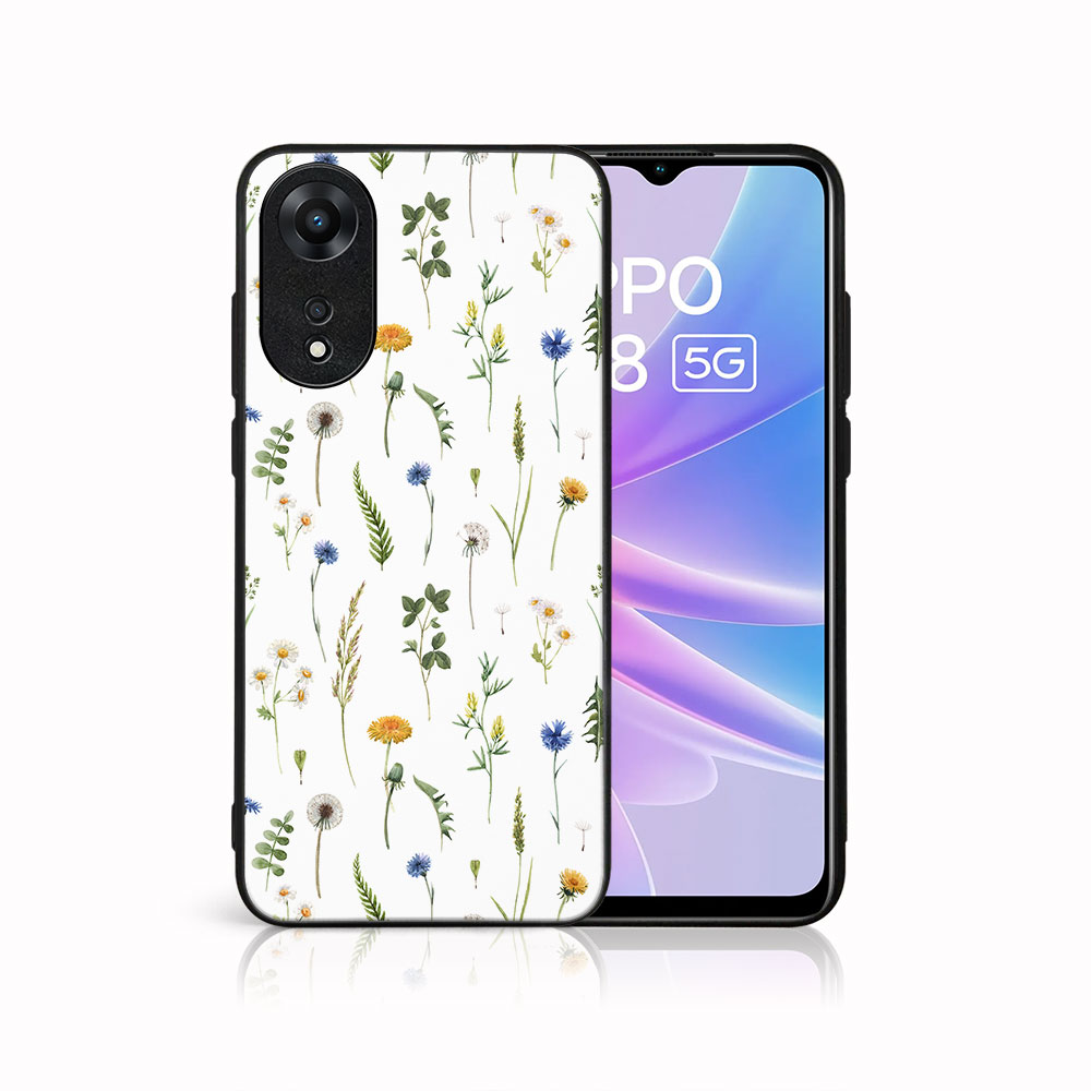 MY ART Zaščitni Pokrov Za Oppo A78 5G WILDFLOWER (153)