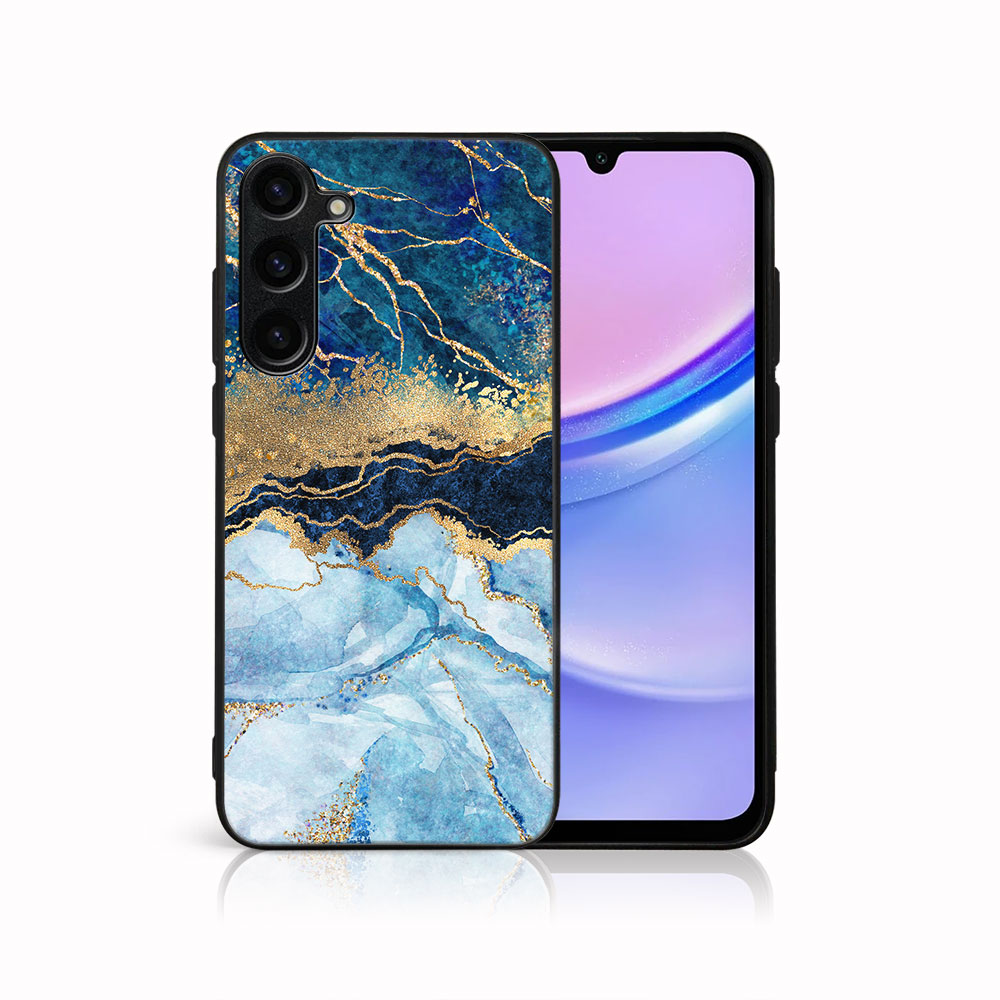 MY ART Zaščitni Pokrov Za Samsung Galaxy A16 / A16 5G BLUE MARBLE (141)