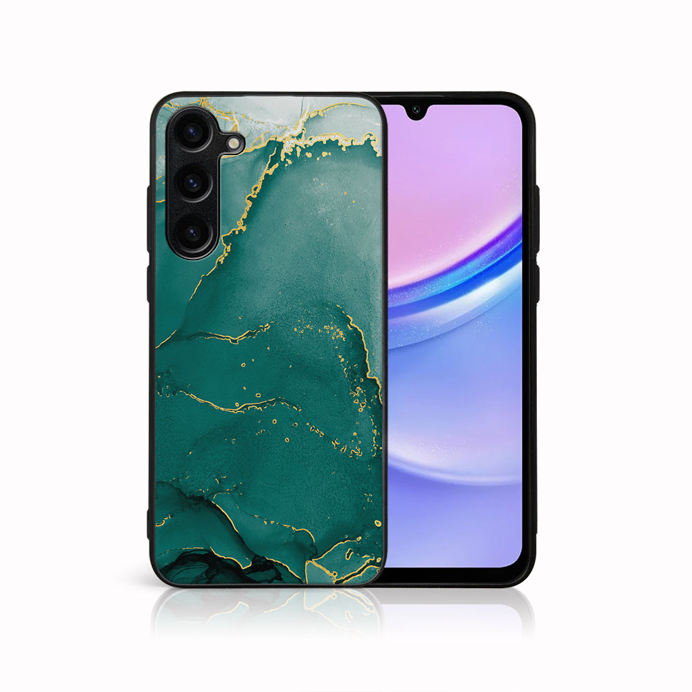 MY ART Zaščitni Pokrov Za Samsung Galaxy A16 / A16 5G GREEN MARBLE (145)