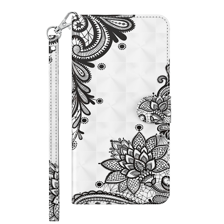 ART Ovitek Denarnice Za Motorola Moto E13 BLACK FLOWER