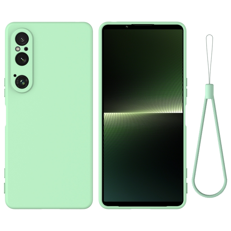 RUBBER Zaščitna Torbica Za Sony Xperia 1 VI Zelena