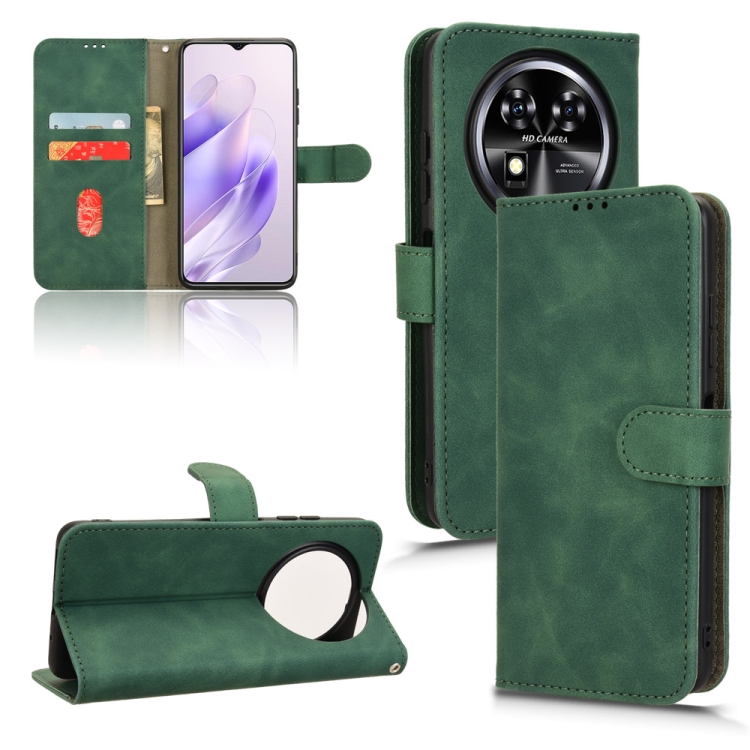 SKIN FLIP Etui Za Denarnico Oukitel C37 Zelena