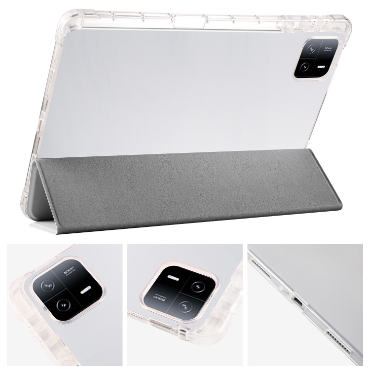 Preklopna Torbica CRYSTAL Apple IPad Pro 13 2024 Siva