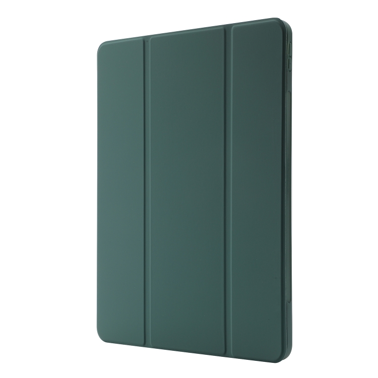 LEATHER Zgibni Pokrov Za Apple IPad Pro 11 2024 Temno Zelen