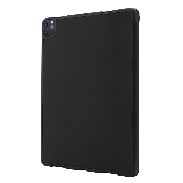 LEATHER Zgibni Pokrov Za Apple IPad Pro 11 2024 črn