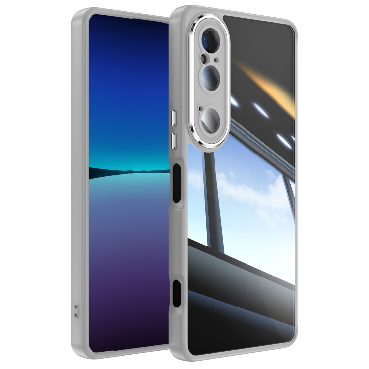 ACRYLO Zaščitni Ovitek Za Sony Xperia 1 VI Siv