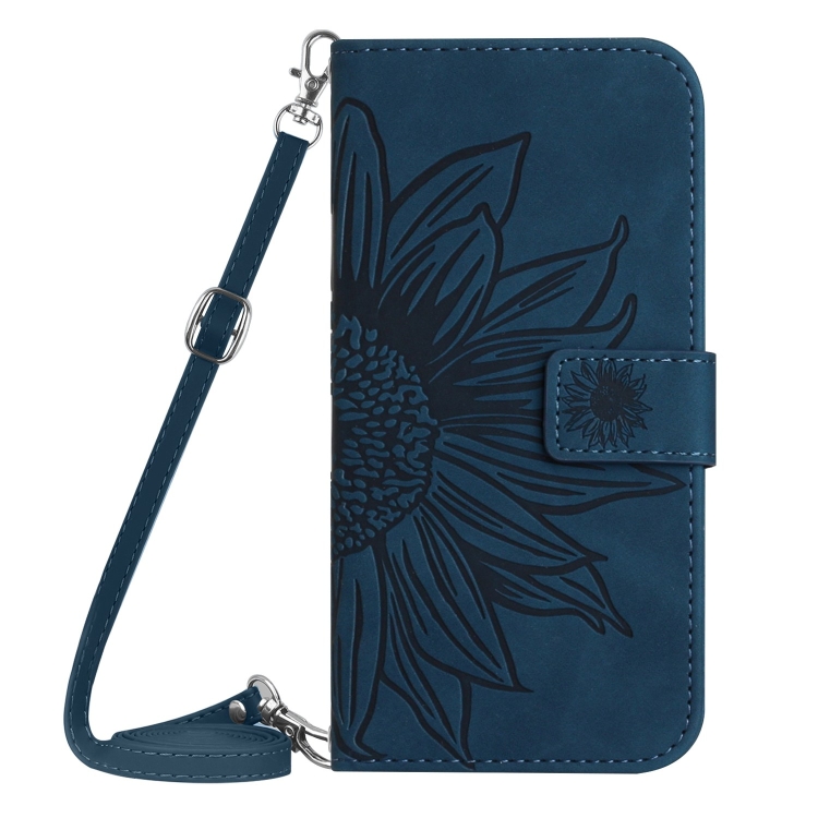 ART SUNFLOWER Etui Za Denarnico Z Vrvico Za Samsung Galaxy S24 FE 5G Modra