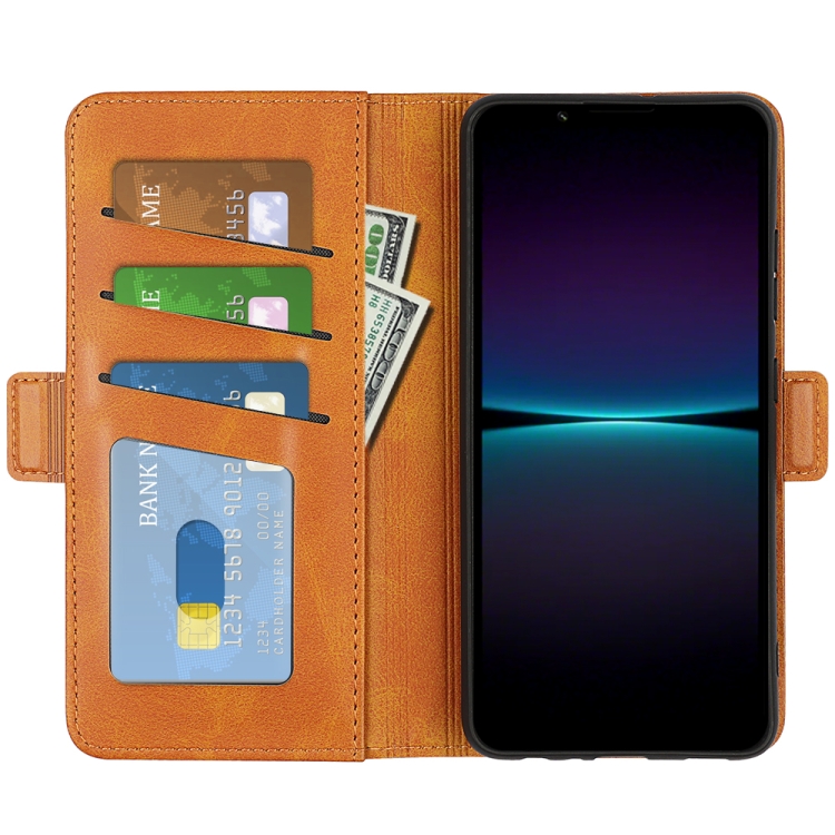 STRANSKA Torbica Wallet Za Sony Xperia 1 VI Svetlo Rjava