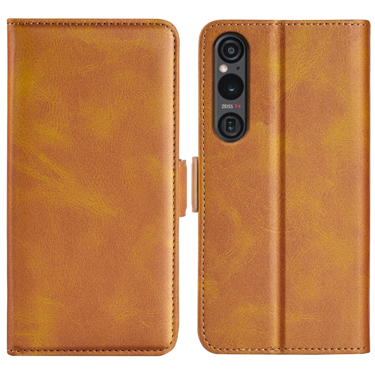 STRANSKA Torbica Wallet Za Sony Xperia 1 VI Svetlo Rjava