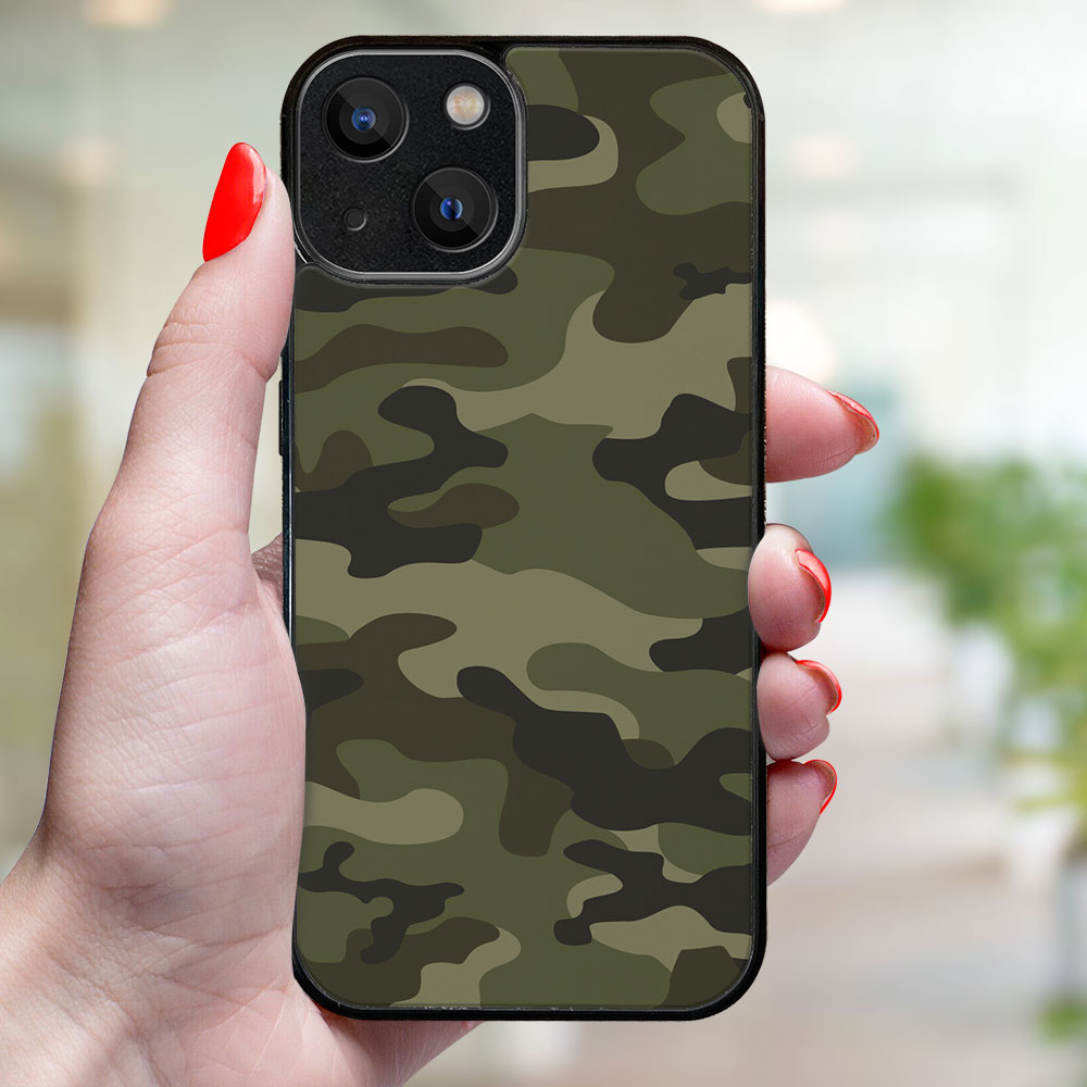 MY ART Zaščitni Ovitek Za Apple IPhone 15 GREEN CAMO (235)