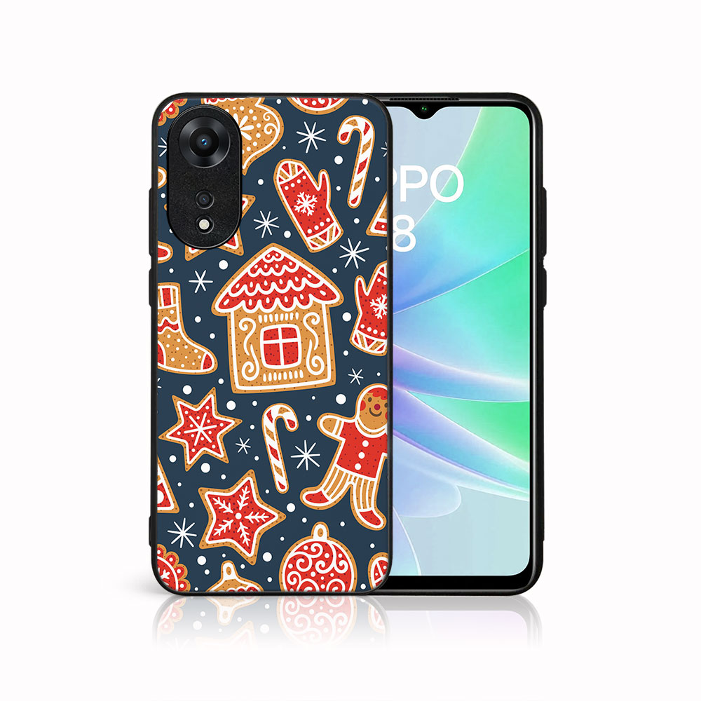 MY ART Ovitek Z Božičnim Dizajnom Oppo A78 CHRISTMAS (069)