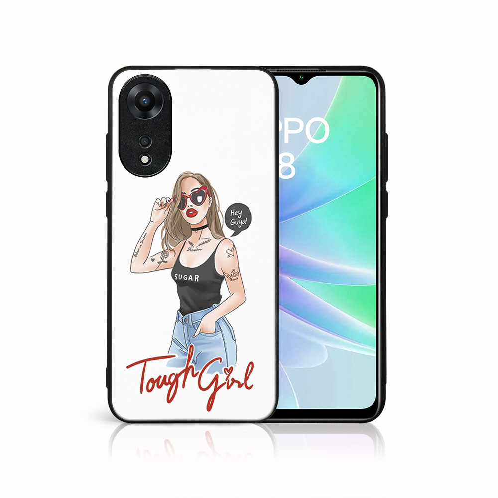 MY ART Zaščitni Ovitek Za Oppo A78 TOUGH GIRL (131)