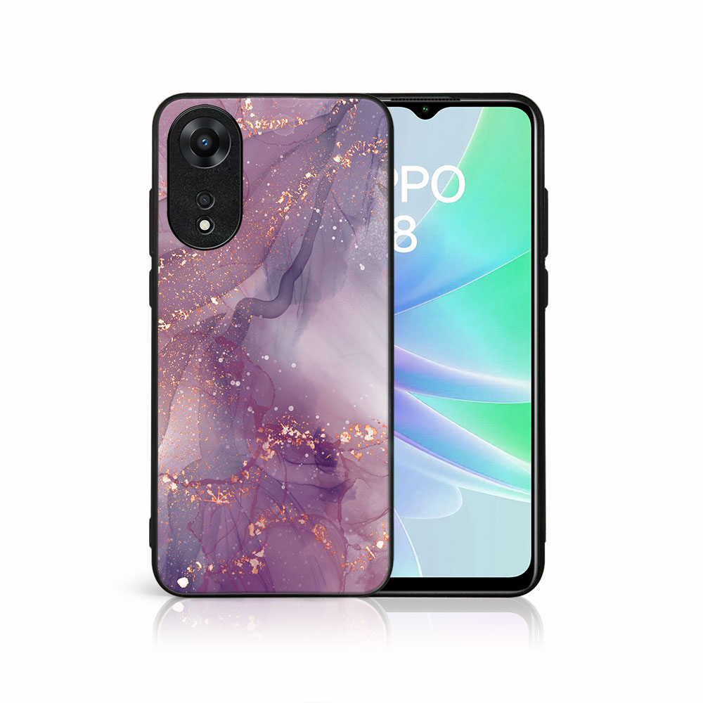 MY ART Zaščitni Pokrov Za Oppo A78 PURPLE (148)