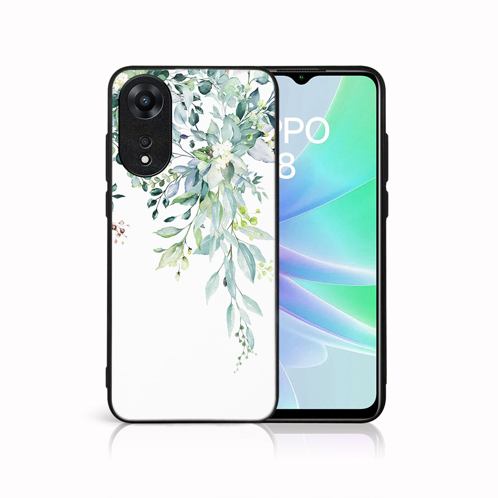 MY ART Zaščitni Pokrov Za Oppo A78 GREENERY (155)