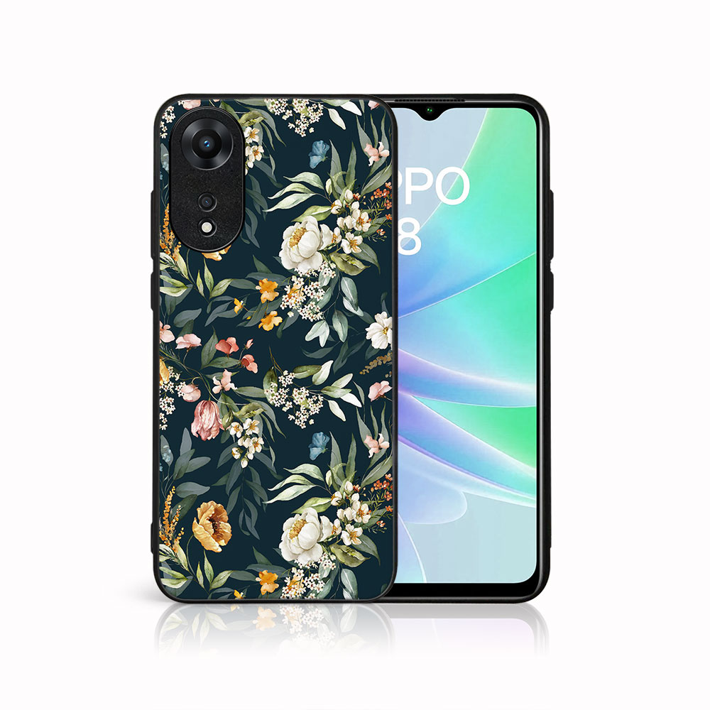 MY ART Zaščitni Pokrov Za Oppo A78 CVETLIČNI (158)