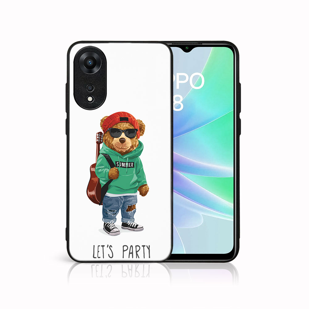 MY ART Zaščitni Pokrov Za Oppo A78 BEAR (177)