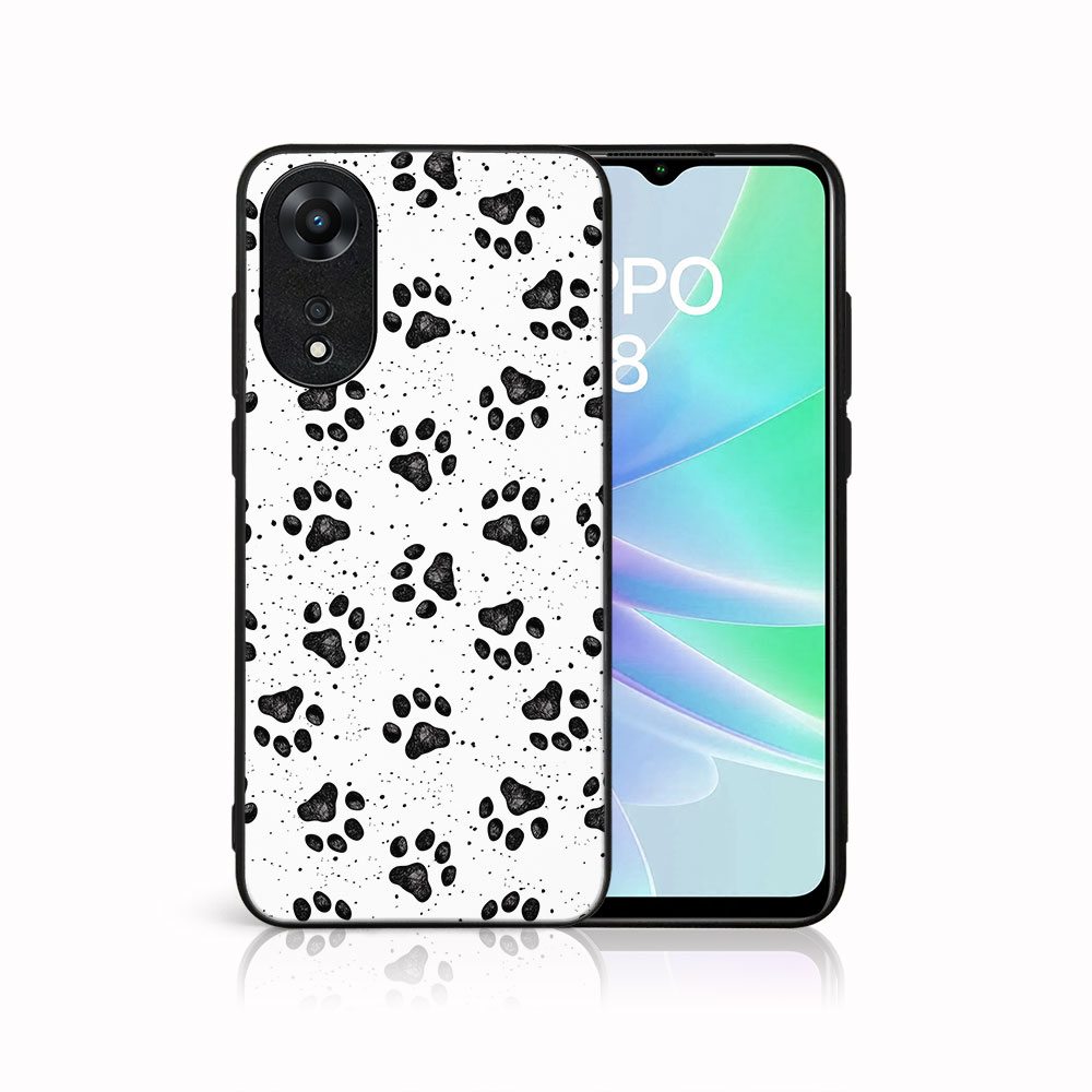 MY ART Zaščitni Pokrov Za Oppo A78 PAWS (185)