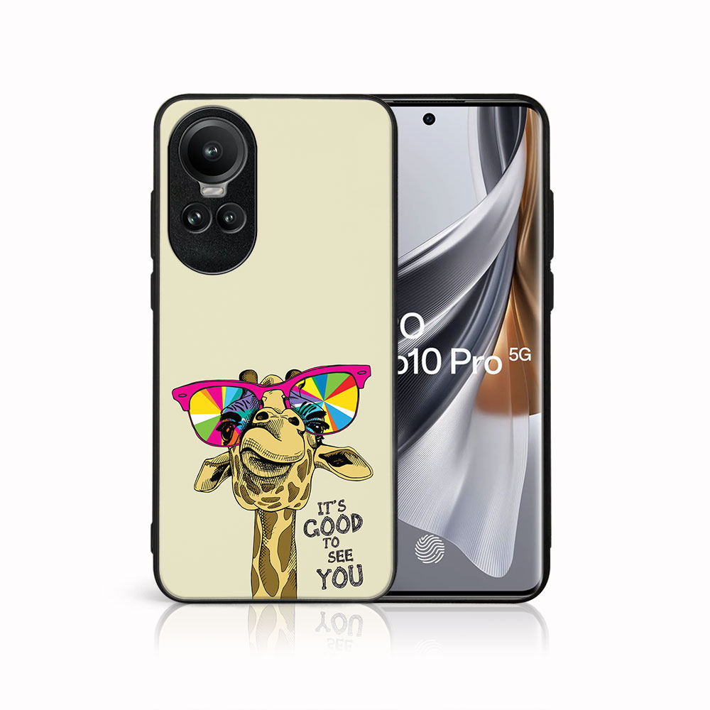 MY ART Zaščitni Pokrov Za Oppo Reno10 5G / Reno10 Pro 5G GIRAFFE (180)