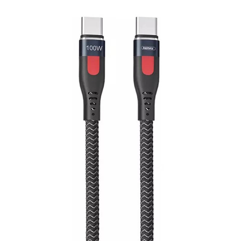 REMAX LESU PRO RC-187c 100W USB Type-C Kabel 1m črn