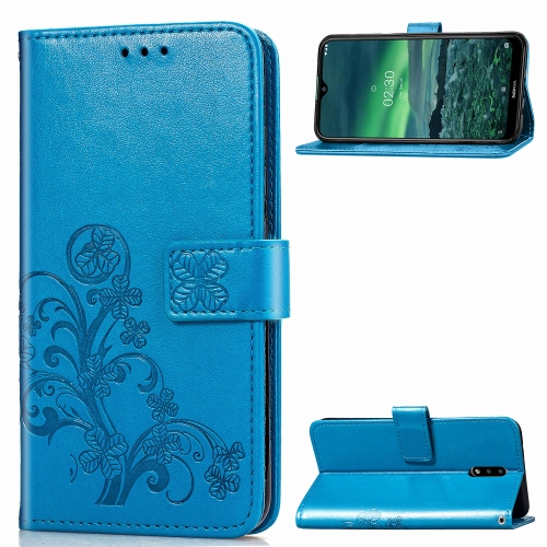 ART Etui Denarnica Nokia 2.3 FLOWERS Modra